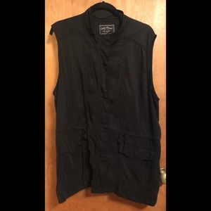 Lucky Brand Black Vest XL